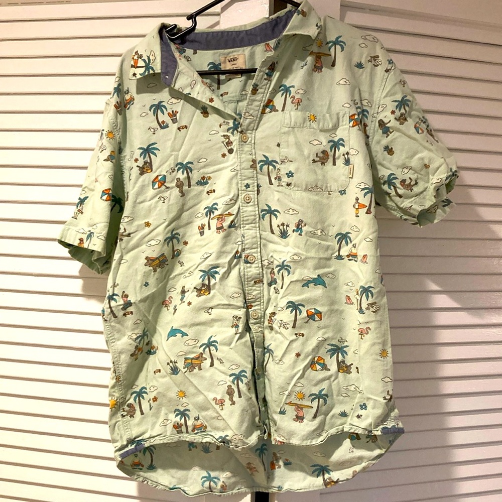 Fun VANs button down